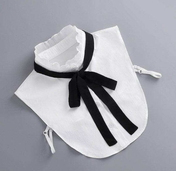 Off White Fake Collar, False Collar, Removable Collar  B638(K)