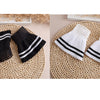Pure White, Black/ Fake Lace Wrist Cuffs, Fake Sleeve Cuffs, False Wrist Cuffs, Removable Wrist Cuffs   SC032(K)