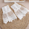 Off White Fake Lace Sleeve Cuffs, Fake Sleeve Cuffs, False Wrist Cuffs, Removable Wrist Cuffs SC036(K)