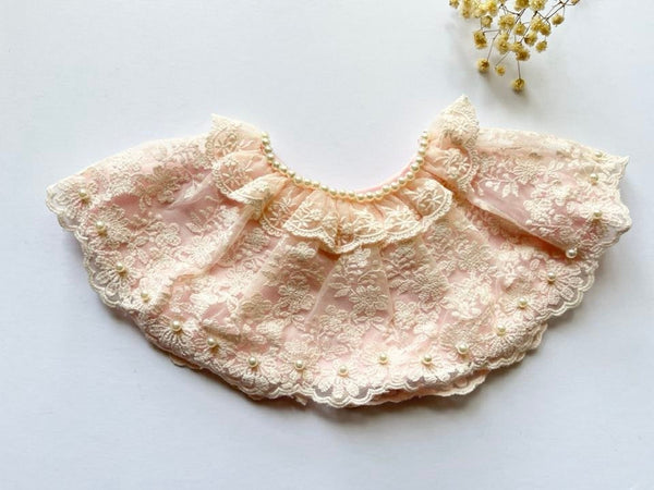 Baby Bib, False Collar, Removable Collar  B005(W)