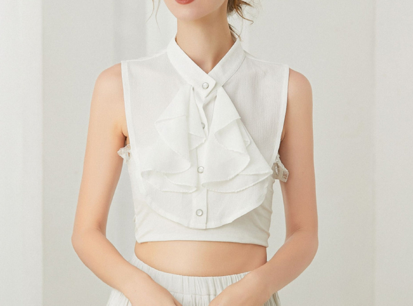 Off White Fake Collar, False Collar, Removable Collar B646(K)