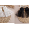 Off White, Black / Fake Lace Sleeve Cuffs, Fake Sleeve Cuffs, False Wrist Cuffs, Removable Wrist CuffsSC085(K)