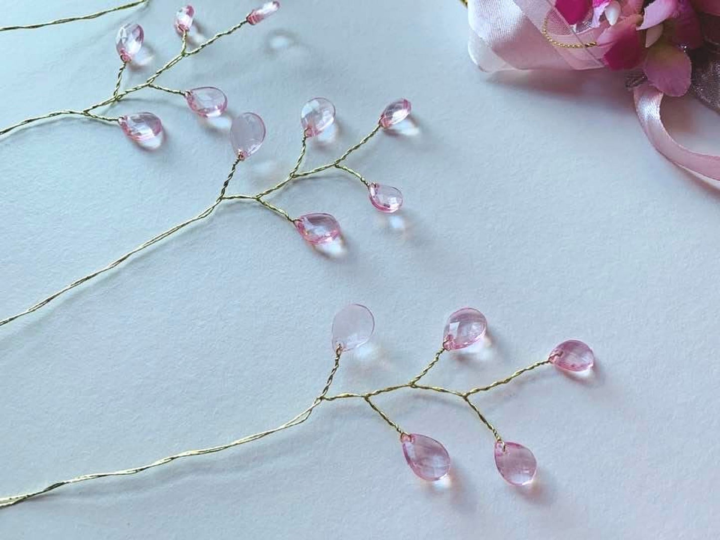 10 Stems / Flower Bead Sprays, Artificial Flowers  FS26S