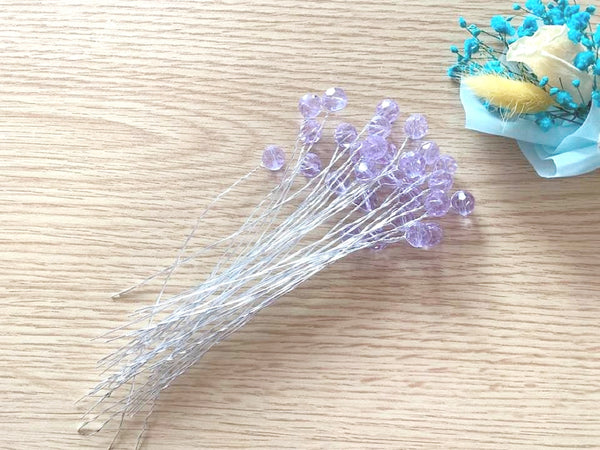 20 Stems / 8mm / Flower Bead Sprays FS85