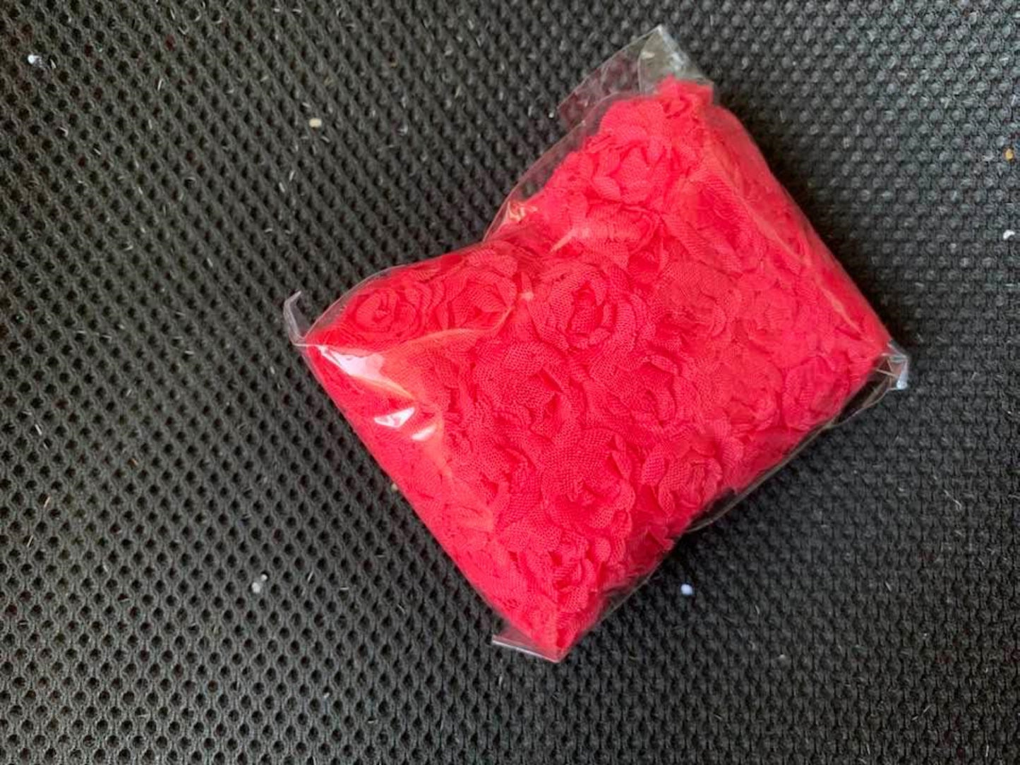 5 packs / 6 Rows / DIY Headband Bow Rose Lace Trim  TR009