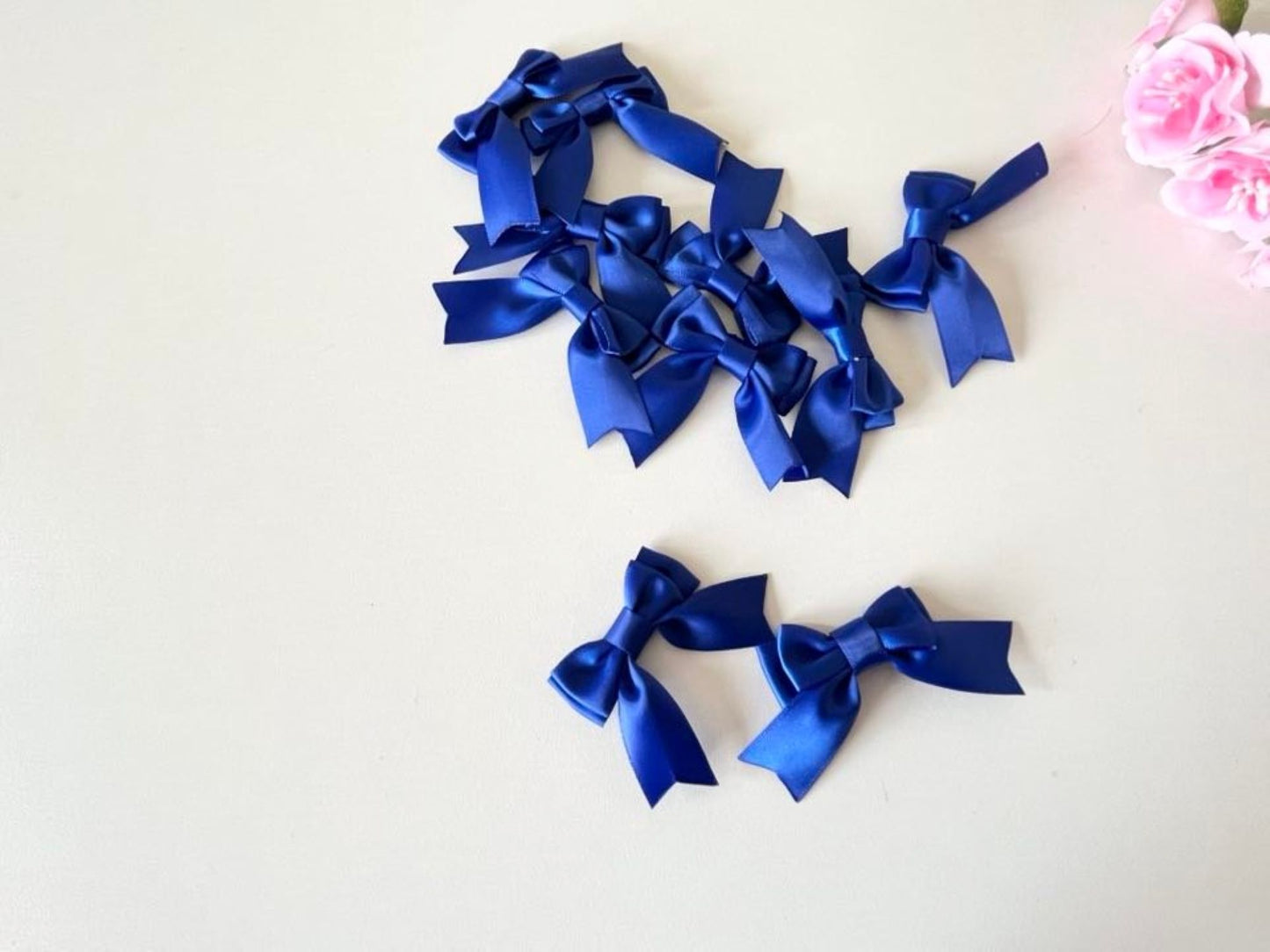 4.7cm / 30 pcs / Mixed Handmade Double Satin Bows BW003