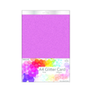 Habicraft / 10 sheets / Pink Non-Shed Glitter Card 290gsm  (HGC10) Wholesale
