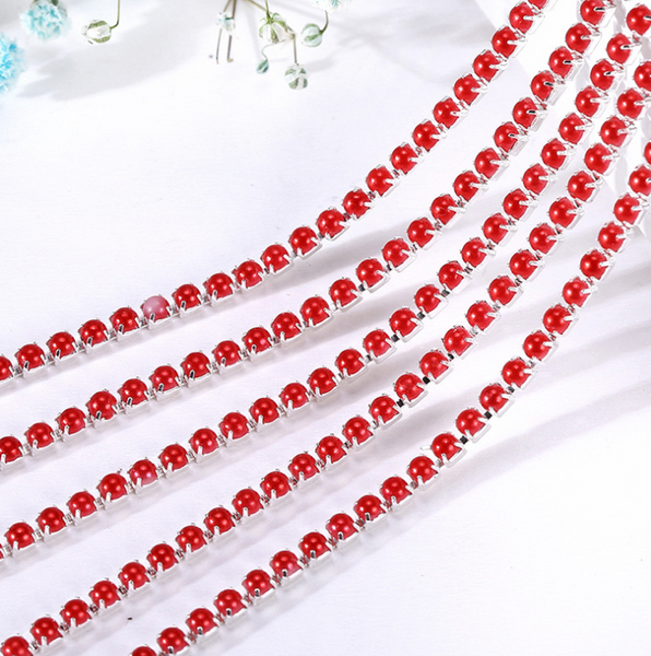 3 Meters / 2.5mm / Pearl Chain C24