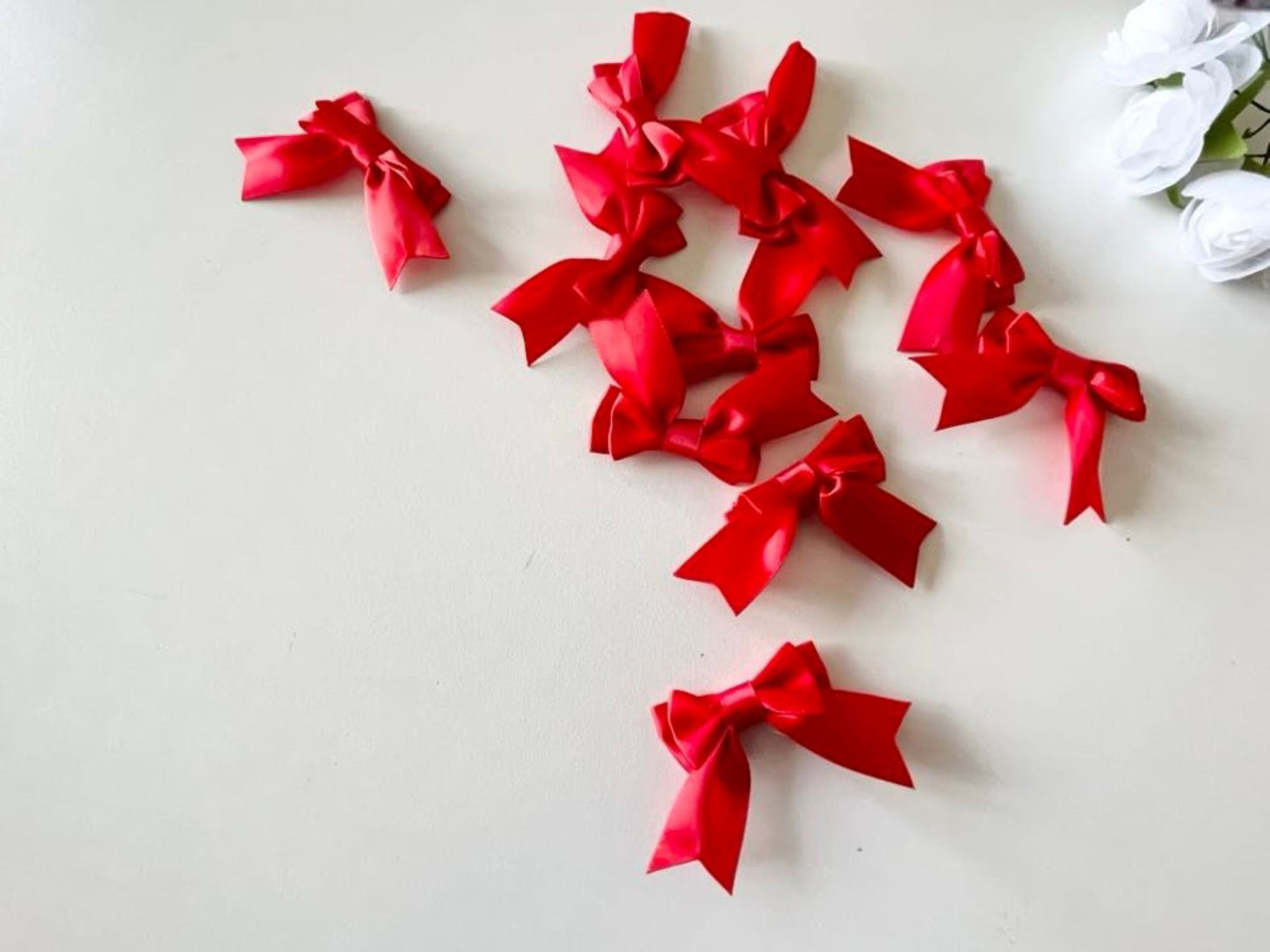 4.7cm / 30 pcs / Mixed Handmade Double Satin Bows BW003
