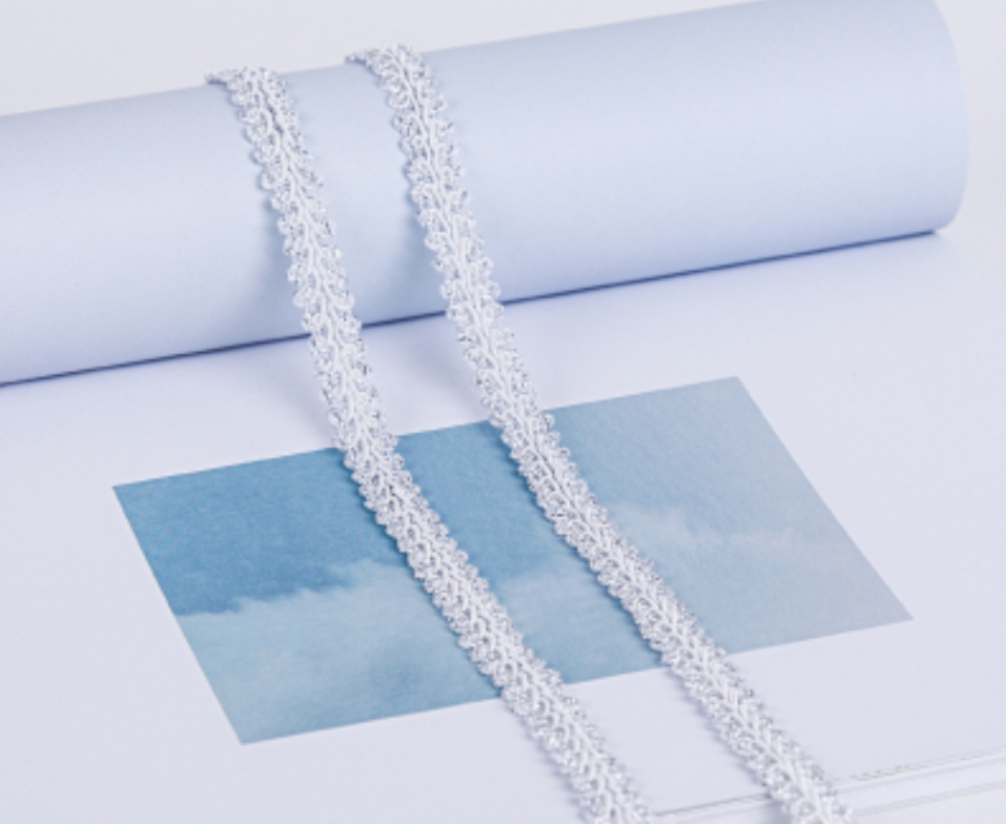 3 meters / Trim Ribbon Centipede Braided Lace LF108