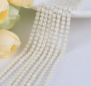 3 Metres / 2.5mm / Pearl Chain  C24