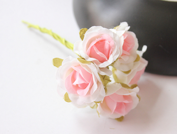 30 Pcs / 2.5cm / Mixed Lot Mini Artificial Flowers   SF001